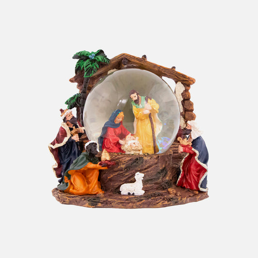 Christmas Musical Globe 6.75"