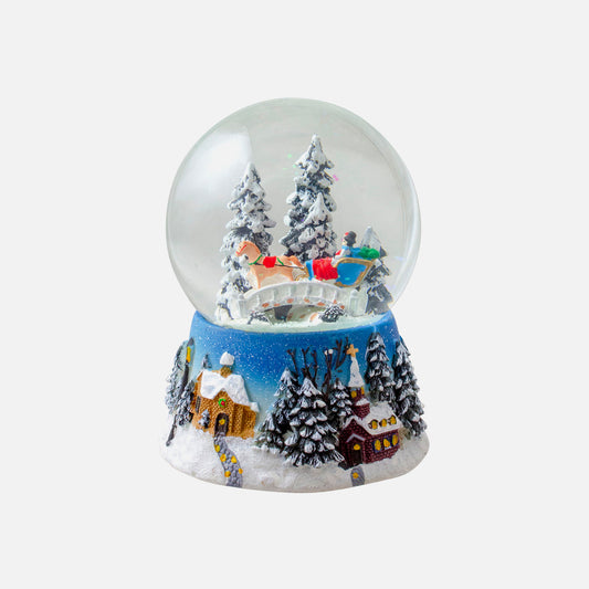 Christmas Musical Globe 5.65"