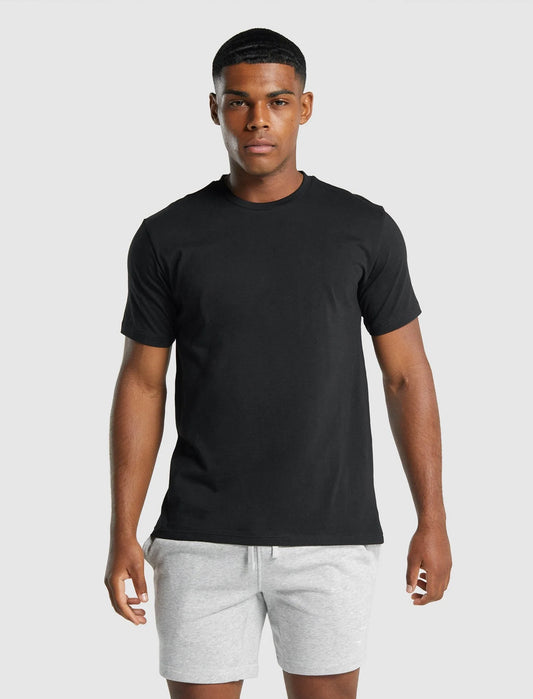 Crest T-shirt - Regular Fit – Black