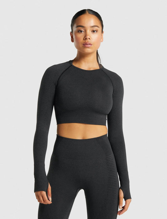 Fleck Seamless Sports Bra