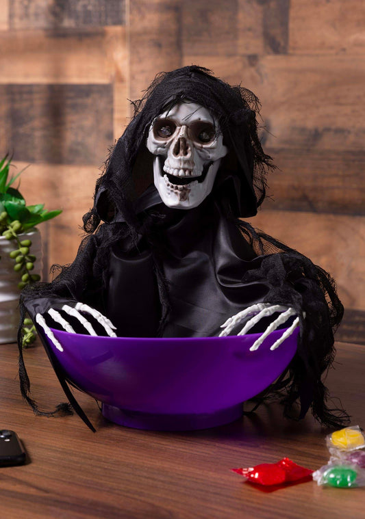 Candy Bowl with Grim Reaper