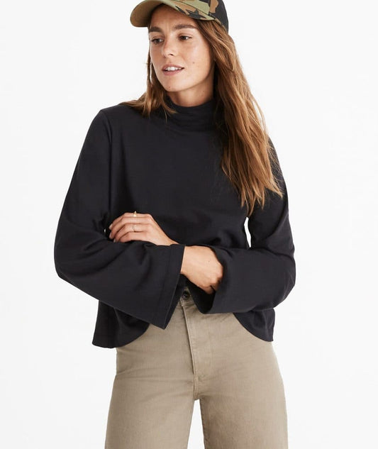 Black Co-Ord Off Shoulder Top