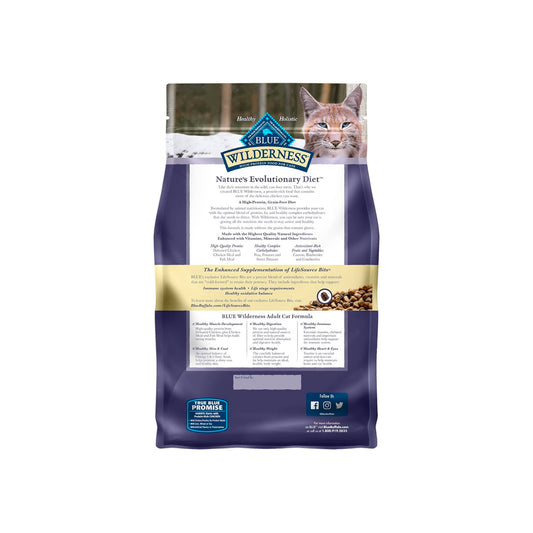 High Protein Natural Adult Dry Cat Food, Chicken 6-Lb